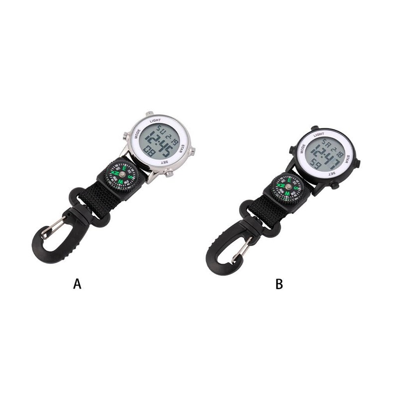 Fashionable Watch Suitable Hiking Compass Adventure Multifunctional Atmospheric, Multifunctional Outdoor