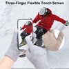 PATIKIL 8.7" x 3.5" Touchscreen Winter Gloves, 1 Pair Unisex