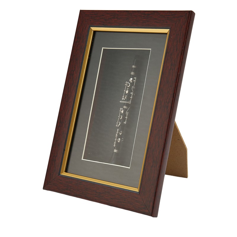 Miniature Flute Exquisite Color Photo Frame Packed Elegant Durable Mini