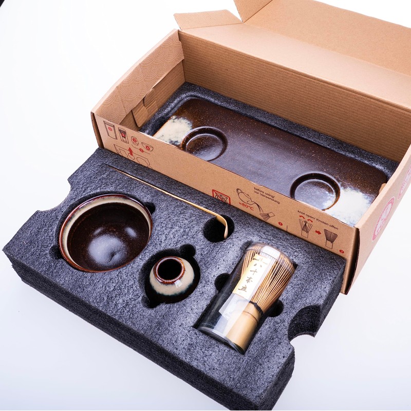 Goodwei Matcha Set of 6 (Kumo) Including Organic Matcha and