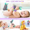 Baby Rattles Socks Toy Wrist Rattle and Foot Finder Socks