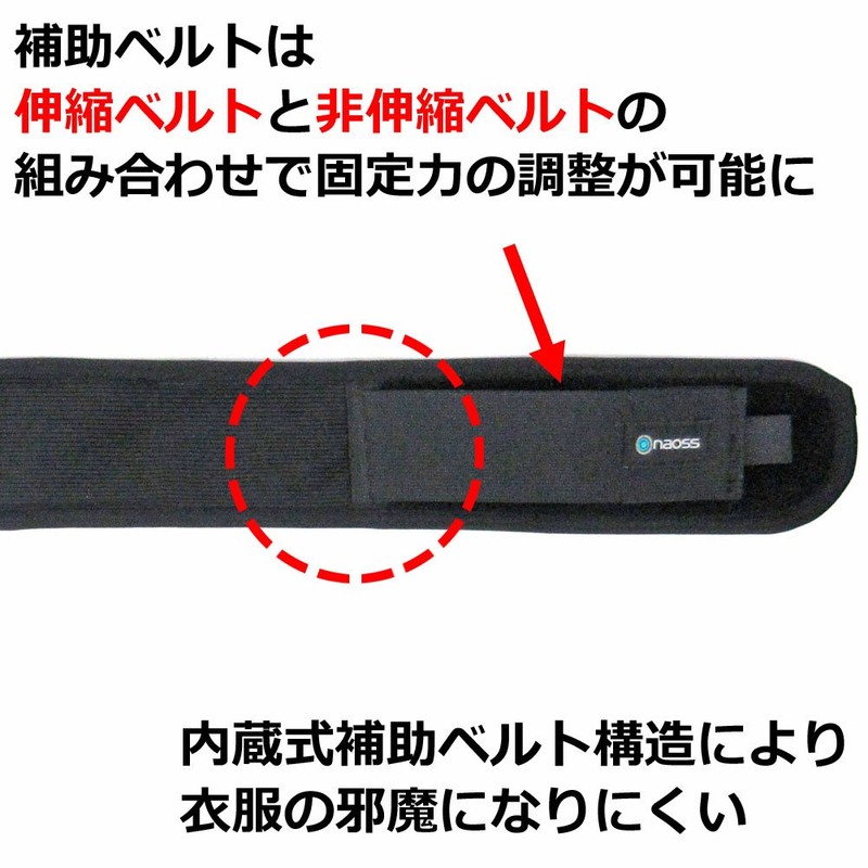 Back Rescue Pelvic Belt Mesh Pelvic Black M