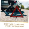 FUNOMOCYA 3pcs Portable Road Emergency Triangle Car Warning Triangle Reflective