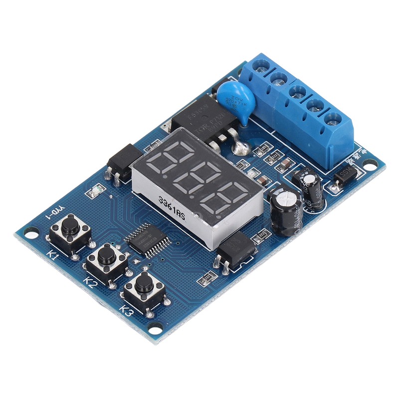 MOS Tube Control Board Adjustable Trigger Cycle Delay Switch Module