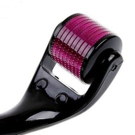 Derma Roller Boolavard® TM + FREE Travel Case - Titanium Alloy Micro Needle Roller - 540 Needles-Best Skin Roller for face and body - Ultimate therapy for reducing stretch marks, wrinkles, acne scars (0.5 mm)