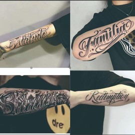 DQFART Natural Juice-Ink Tattoo fake tattoos that look real  – Complete Arm Wrap, Waterproof, Realistic, and Fashionably Unique - Specification: SET C