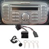 Bluetooth 5.0 Wireless Audio Adapter Aux in Cable with Microphone
