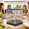 Phone Lock Box for Screen-Free Time – Plastic Locking Cage