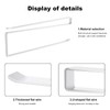 FORMIZON Kitchen Roll Holder No Drilling Wall Mounted Paper Towel