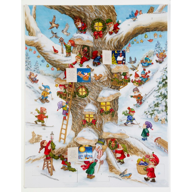 Elf Magic Advent Calendar (Countdown to Christmas) by Vermont Christmas
