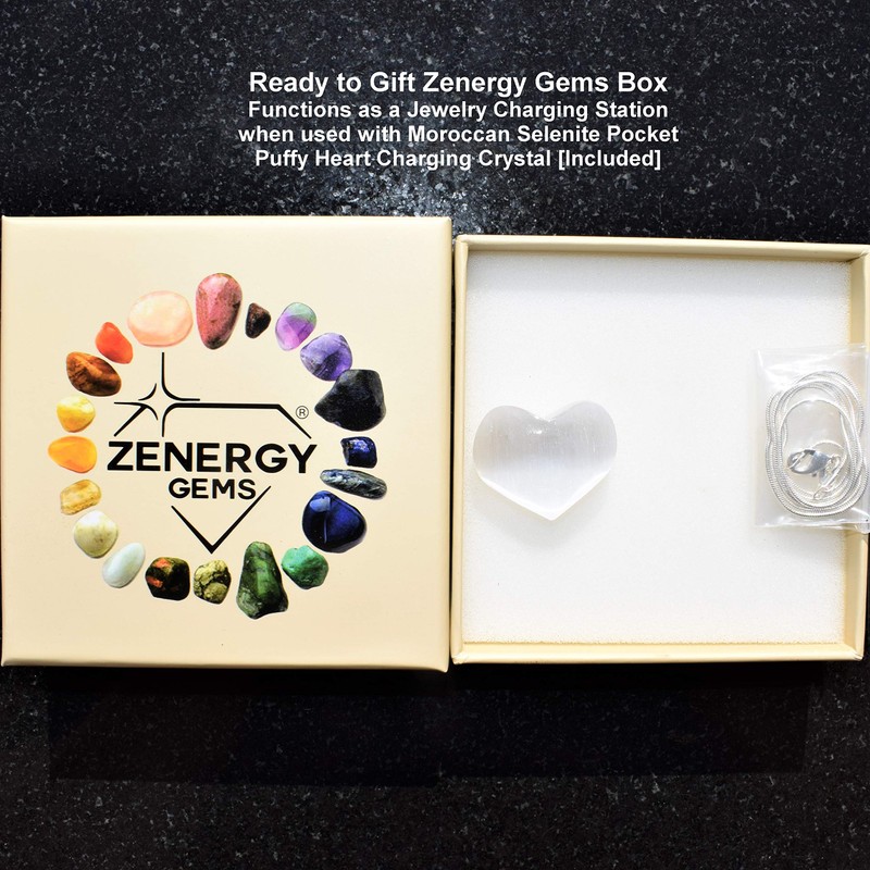 Zenergy Gems CHARGED 7 Chakra Lapis Lazuli Crystal Perfect Pendant™