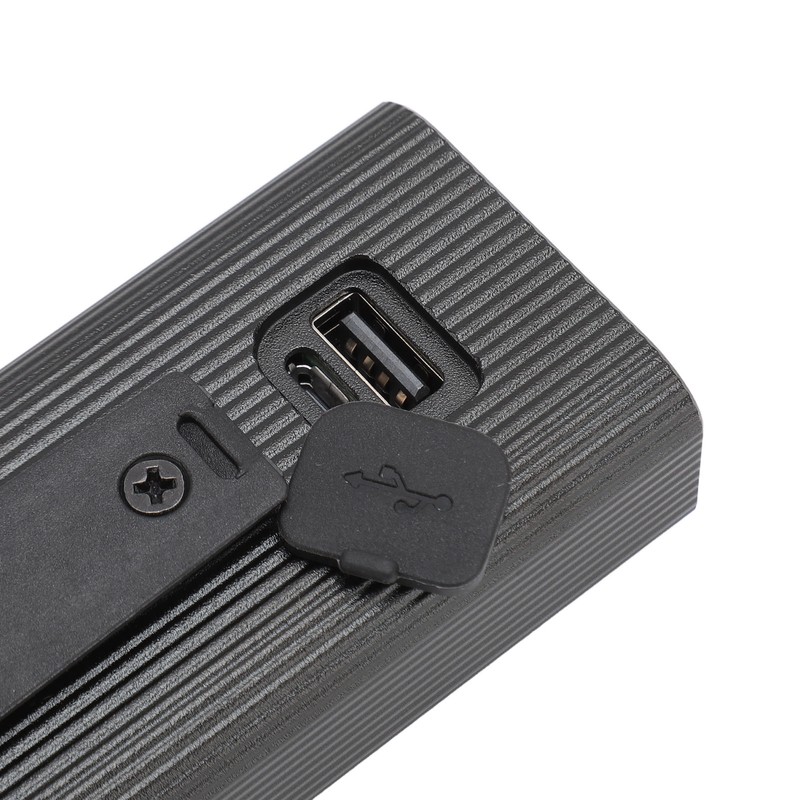 LED Flashlight Large Floodlight Spotlight USB Fast Charging Waterproof 1200mah