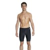 Speedo Men's Placement Curve Panel Print 33 Jammer - Black/USA