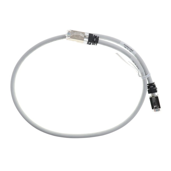 PANDUIT STP6X2IG CAT6A SHIELDED PATCH CORD CABLE, RJ45, GRAY, 2-FEET