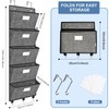 VERONLY Hanging Wall File Folder Organiser - Over Door Storage