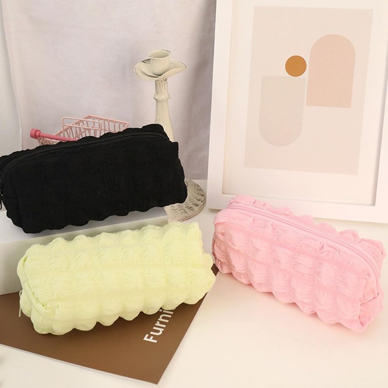 Nannlia Korean Stylish Pencil Case, Large Capacity, Cute Accessories, Pen