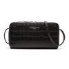 407-Crossbody XS -LOU NEW CROCO-black