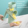 BSFRNF 5 In 1 Rotary Cheese Grater Vegetable Slicer for