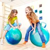 INPODAK Hopper Ball Bouncy Ball with Handle for Kids Hippity