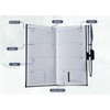 BESTUS - 2025 Slim Diary with Pen, Week to View,