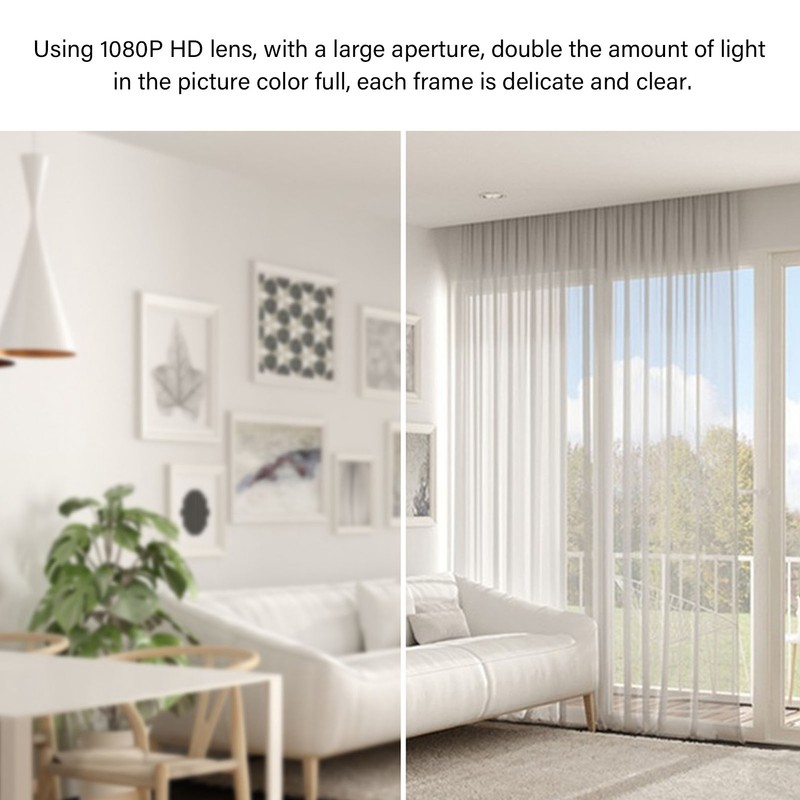 Indoor Security Camera 1920x1080P HD WiFi Home Wireless Camera Baby