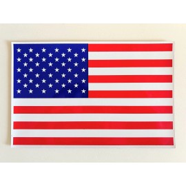 Unbranded NEW USA American Patriot Flag Rectangle Kitchen Home Car Magnet 8.5” x 5.5”