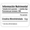 Creatina Monohidratada SD NUTRITION 1Kg/1000g 200 Servicios