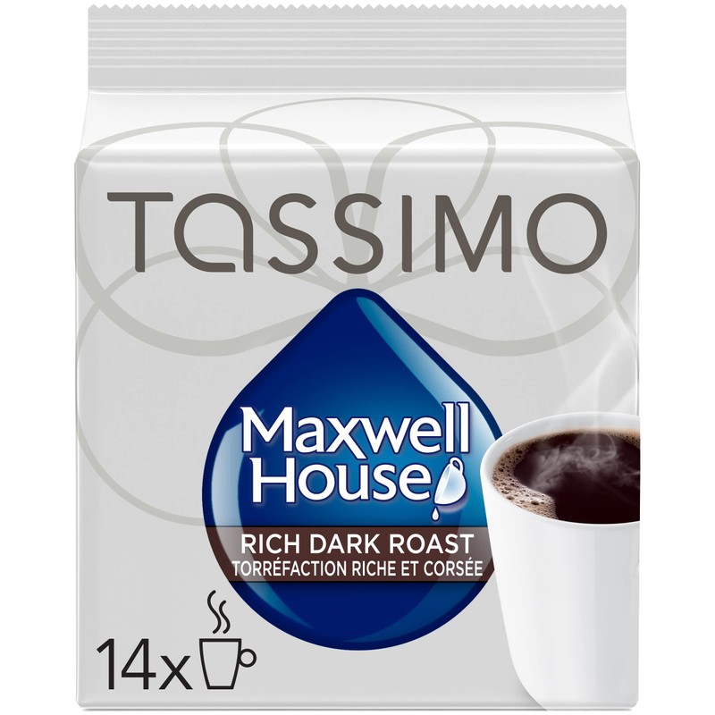 Tassimo Maxwell House Dark Roast - Custom Roasts Collection -
