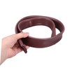 Operitacx Soundproof Door Bottom Seal Strip Brown Windproof Draft Blocker