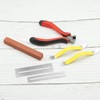 6pcs Guitar Polishing Tool Set String Cutter Fingerboard Protector String