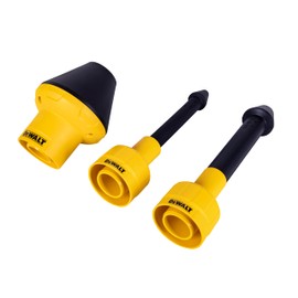 DEWALT DXVA00-0301E Conduit Line Puller Kit has Been Designed to Streamline The Conduit-Pulling Process. A Rubber Cone Seal ensures a Secure Connection, While The Flexible Rubber Design Effortless