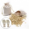 HAIKING Cotton Linen Drawstring Bag, 20 Pcs Reusable Cotton Muslin