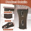 Biaungdo 12 Pcs Brick Wall Clips, Steel Brick Hook Clips,