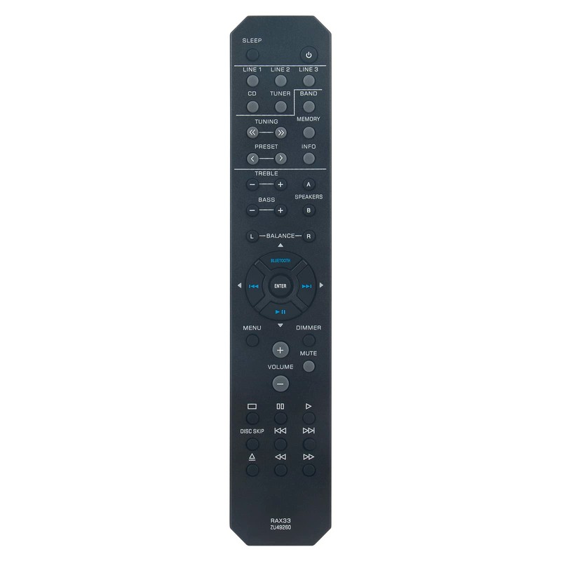 Replacement Remote Control RAX33 ZU49260 Fit for Yamaha Natural Sound