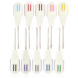 MuskalMed Dental Luxating Elevators PDL Periotome Luxation Root Tooth Loosening Extracting Extraction Kit of 10 Pcs DN-2516