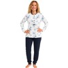 Leedya Women's Winter Pyjamas 100% Cotton - Long Sleeve Set