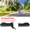 Alomejor Bicycle Throttle Grip Electric Bicycle Throttle Speed Handle for