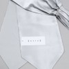 oziena – 109 – Silver [Ascot Tie Square Set] Solid