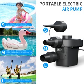 Inflatable Pool for Adults and Kids with Electric Pump,Carrying Bag &Inflatable Seat, 120"X72"X 23" Full-Sized Blow Up Pool Oversized Thickened Family Large Swimming Pool for Backyard Garden Outdoor