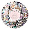 Yoga Stickers,Yoga Graffiti Stickers,100Pcs Vinyl Waterproof Decals for Kids Teens,for Phone Laptop Water Bottles Skateboard Computer Phone Luggage Guitar Car Gifts