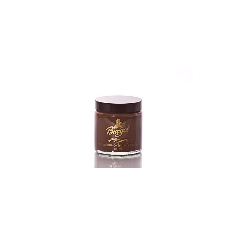 Burgol Premium Shoe Pomade Cream for Smooth Leather, 100 ml