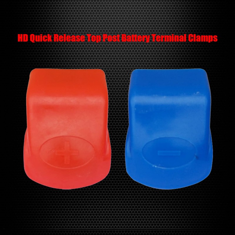 Ampper Brass Heavy Duty Quick Release Top Post Battery Terminal
