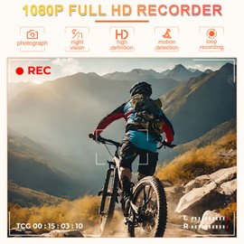 Mini Body Camera HD 1080P Police Wearable Camcorder Video Recorder with Night Vision, Portable Body Cam for Indoor, Outdoor, Traveling, Sport, Law Enforcement