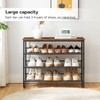 HOOBRO Shoe Rack, 4 Tier Shoe Organizer for Front Door