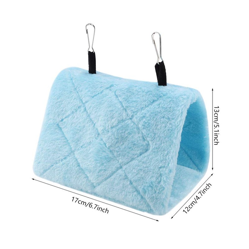 Bird Hanging Cage, Soft Plush Hammock Hanging Cage Tent for