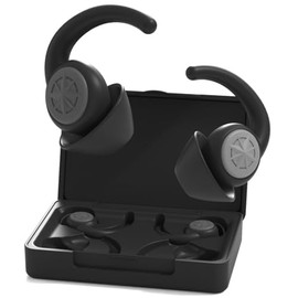 Hengiee Ear Plugs for Sleeping - Soft Silicone Earplugs, 2 Pairs Reusable Ear Plugs, E22, Black