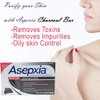 Asepxia Charcoal Cleansing Bar Soap. For Acne and Blackheads. Removes