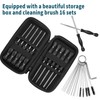 Hoypeyfiy 12pcs Carburetor Adjustment Tool Kit Screwdrivers with Brush for
