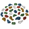 ALPIDEX Climbing Holds, Climbing Stones, Steps, Size XS - 15,