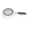 Magnifying Glass 5X 3X 10X Handheld Magnifier 3 Color Adjustable